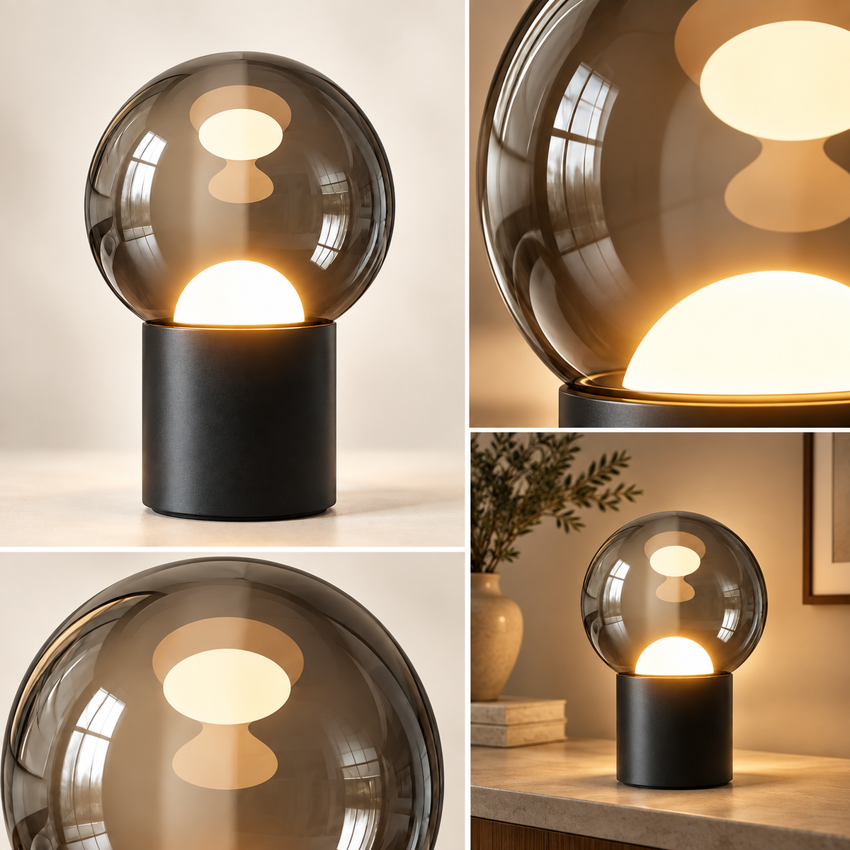 Dimmable LED Touch Table Lamp Cordless