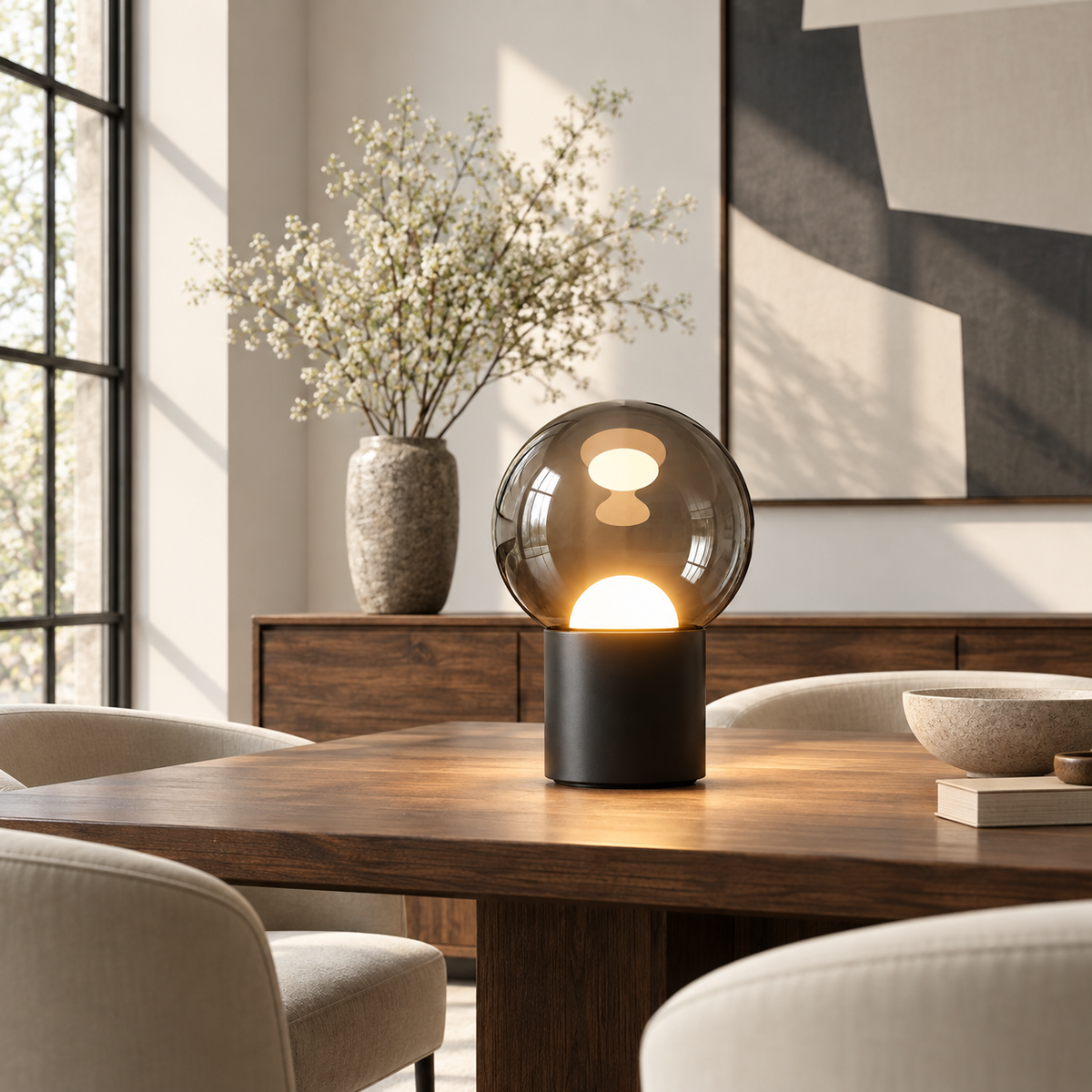 Dimmable LED Touch Table Lamp Cordless