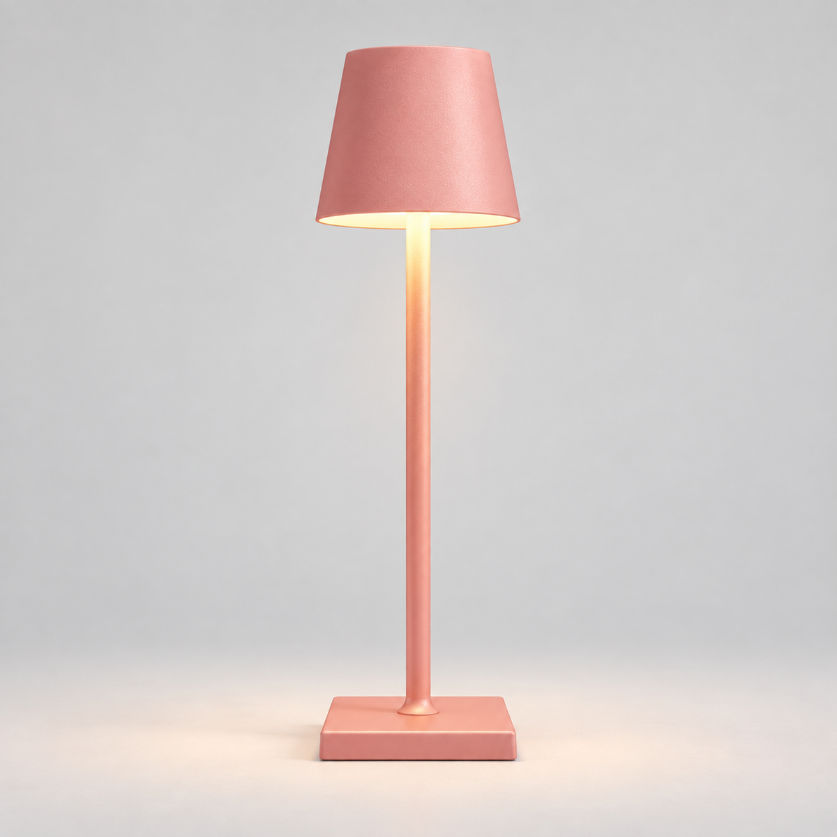 Wireless LED Table Lamp with Metal Base