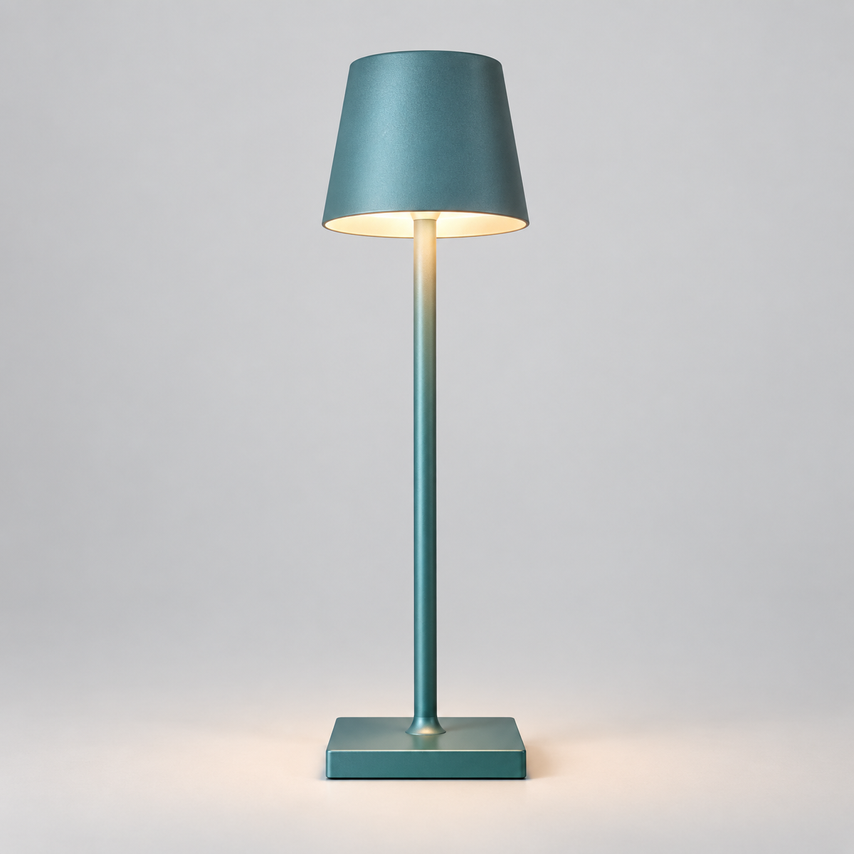 Wireless LED Table Lamp with Metal Base