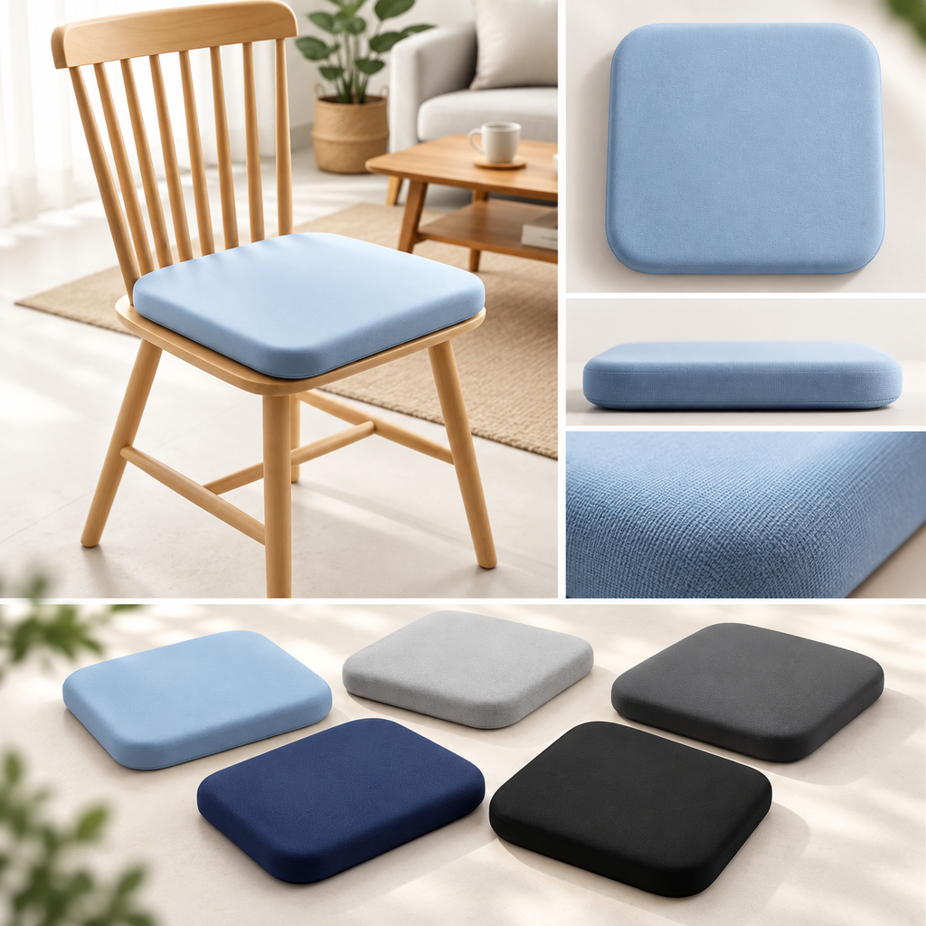 Memory Foam Orthopedic Seat Cushion Pad