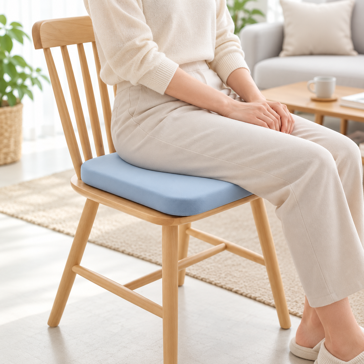 Memory Foam Orthopedic Seat Cushion Pad