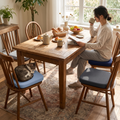 Memory Foam Orthopedic Seat Cushion in use