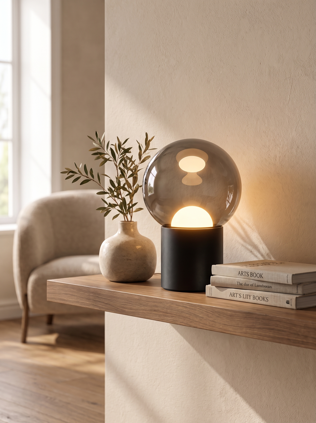Dimmable LED Table Lamp, A Quiet Statement Piece